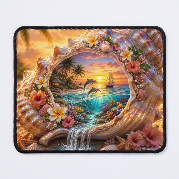 Item preview, Sea in a seashell designed and sold by Dustfairy9876.