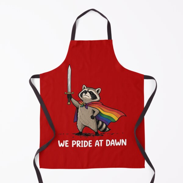 Item preview, We Pride At Dawn Funny Raccoon LGBT Support Pride Month designed and sold by NicowrmSArt.