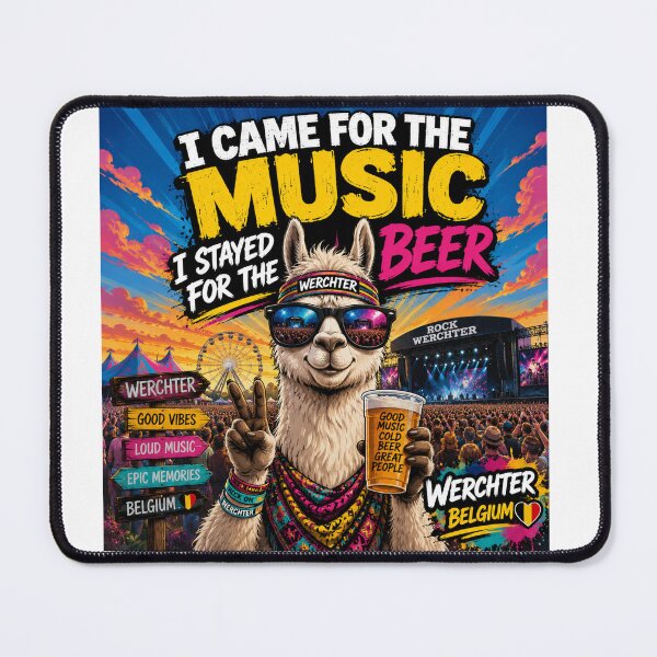 Item preview, I Came for the Music I Stayed for the Beer T-Shirt | Werchter Belgium Festival Shirt | Funny Music Festival Tee | Rock Concert Lover Gift designed and sold by Sushikidsntod.