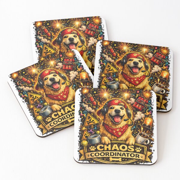 Item preview, Chaos Coordinator Funny Dog Meme Design designed and sold by RebelVibeX.