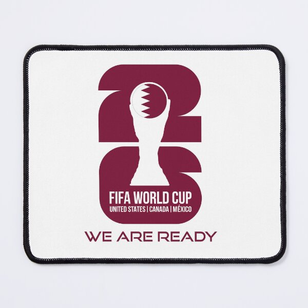 Item preview, Qatar World Cup 2026 We Are Ready Trophy Sticker designed and sold by topprinting.