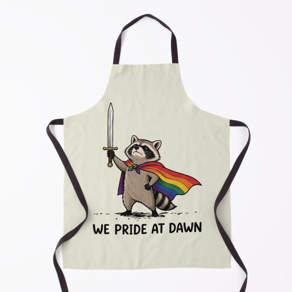 Item preview, We Pride At Dawn Funny Raccoon LGBT Support Pride Month 2 designed and sold by NicowrmSArt.