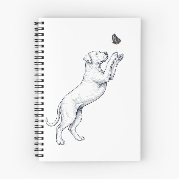 Item preview, Vintage Dogo Argentino with Butterfly Dog Mom Owner designed and sold by TerryConnells.