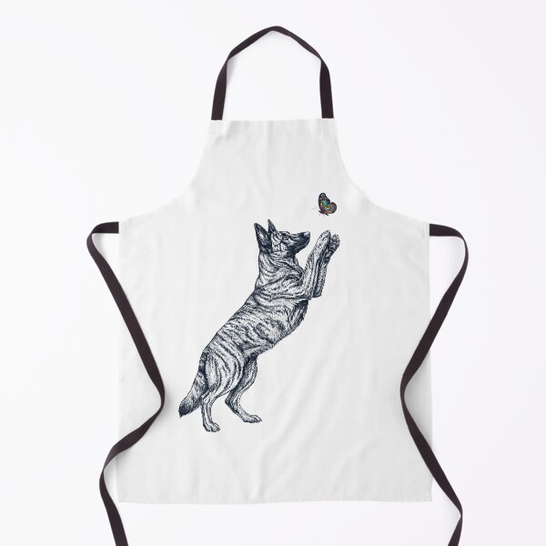 Item preview, Vintage Dutch Shepherd with Butterfly Dog Mom Owner designed and sold by TerryConnells.