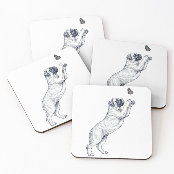 Item preview, Vintage English Mastiff with Butterfly Dog Mom Owner designed and sold by TerryConnells.