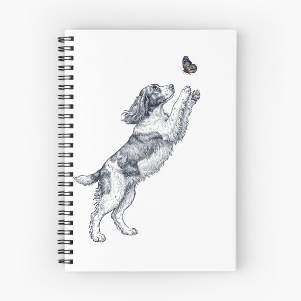 Item preview, Vintage English Springer Spaniel with Butterfly Dog Mom Owner designed and sold by TerryConnells.