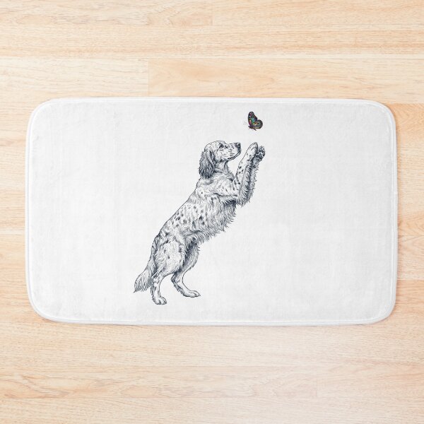 Item preview, Vintage English Setter with Butterfly Dog Mom Owner designed and sold by TerryConnells.