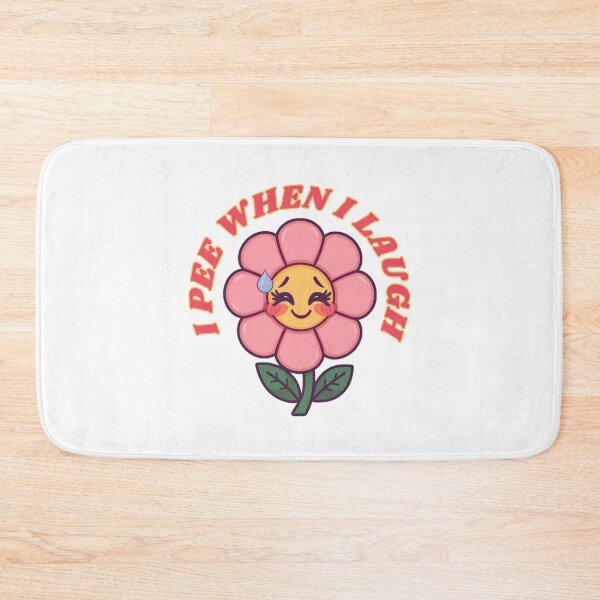 Item preview, I Pee When I Laugh Flower designed and sold by tellia-kallisto.