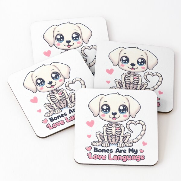 Item preview, Bones Are My Love Language | Cute Veterinary Radiology Dog Skeleton designed and sold by Bettybee00.