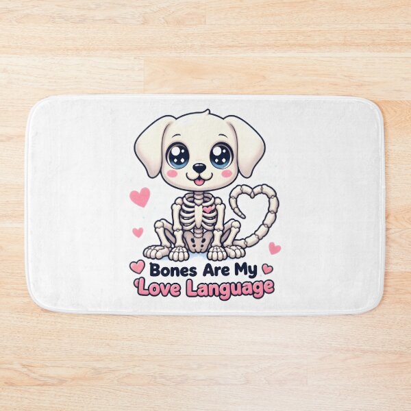 Item preview, Bones Are My Love Language | Cute Veterinary Radiology Dog Skeleton designed and sold by Bettybee00.