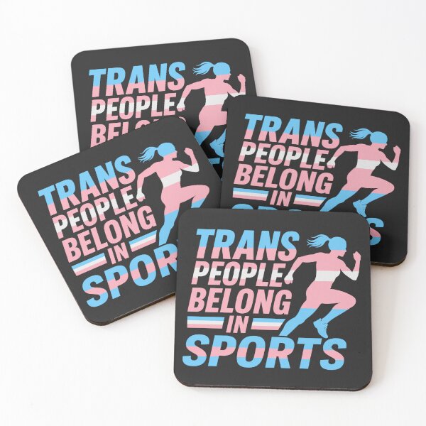 Item preview, Trans People Belong in Sports – Trans Pride Athlete Support Design designed and sold by SweetLilith.