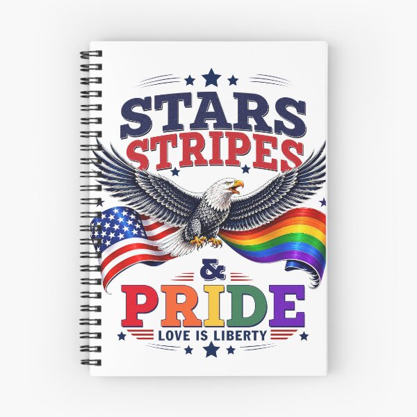 Item preview, Stars Stripes And Pride American Bald Eagle USA LGBTQ Equality designed and sold by koffmannohe.