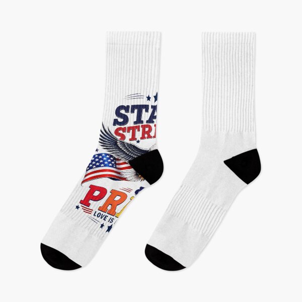 Item preview, Stars Stripes And Pride American Bald Eagle USA LGBTQ Equality designed and sold by koffmannohe.
