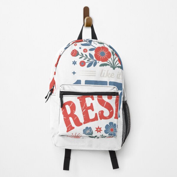 Item preview, Resist Like It's 1776 Floral Independence Protest designed and sold by SuperAndSocial.