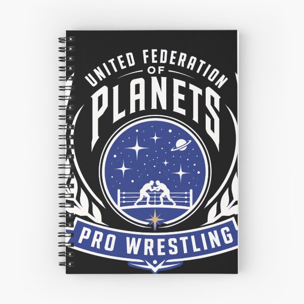 Item preview, Galactic Federation Pro Wrestling Vintage 1960s Sci-Fi Emblem designed and sold by The Irish Whip.