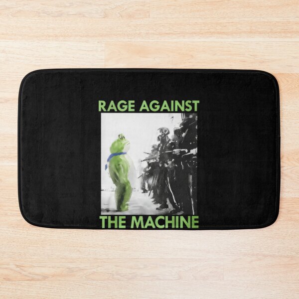 Item preview, Rage Against The Machine Portland Frog Protest T S #3623 designed and sold by trusty-ben-art.