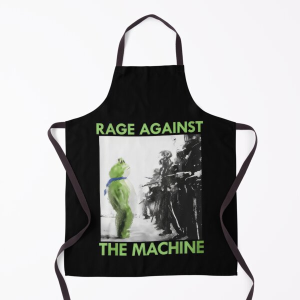 Item preview, Rage Against The Machine Portland Frog Protest T S #3623 designed and sold by trusty-ben-art.