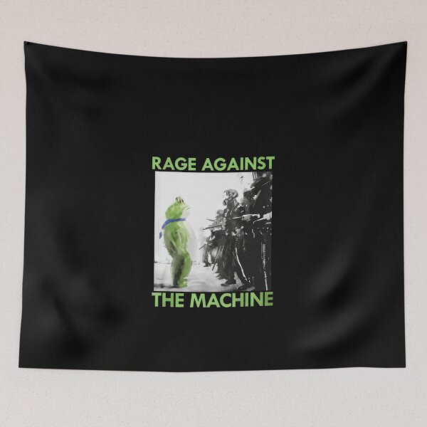 Item preview, Rage Against The Machine Portland Frog Protest T S #3623 designed and sold by trusty-ben-art.