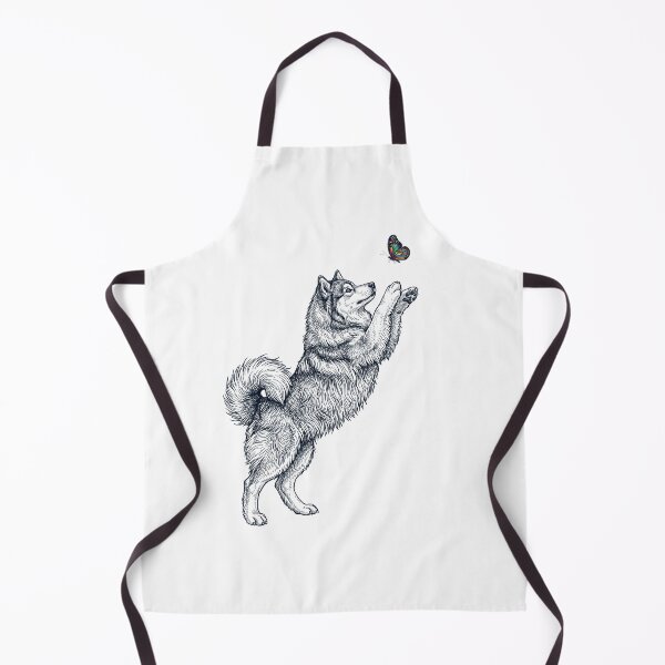 Item preview, Vintage Finnish Lapphund with Butterfly Dog Mom Owner designed and sold by TerryConnells.