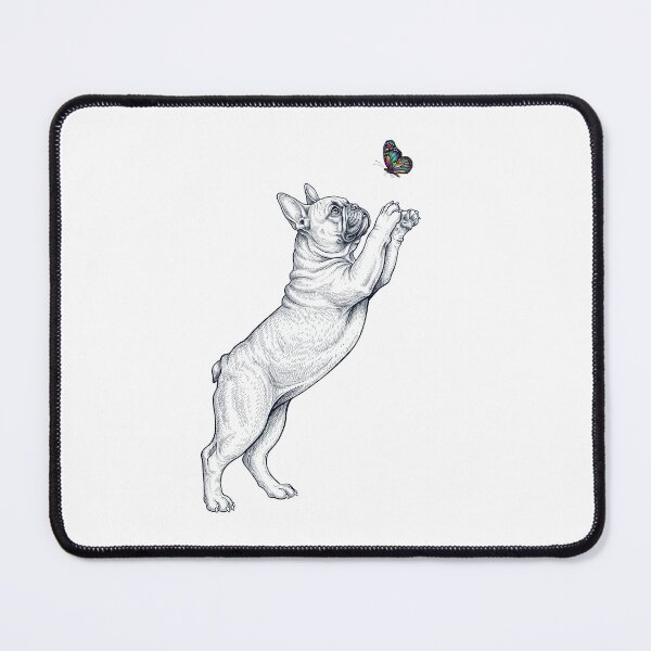 Item preview, Vintage French Bulldog with Butterfly Dog Mom Owner designed and sold by TerryConnells.