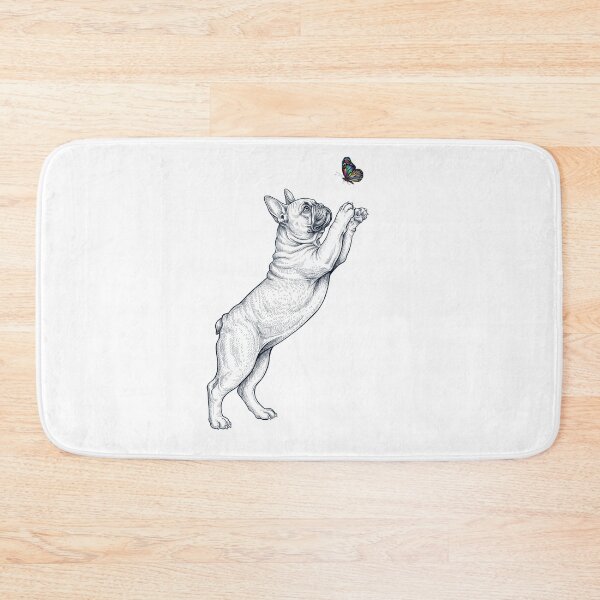 Item preview, Vintage French Bulldog with Butterfly Dog Mom Owner designed and sold by TerryConnells.
