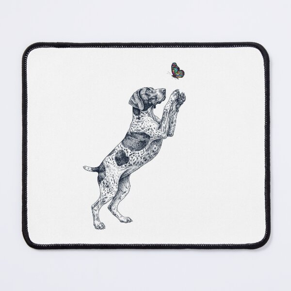 Item preview, Vintage German Shorthaired Pointer with Butterfly Dog Mom Owner designed and sold by TerryConnells.