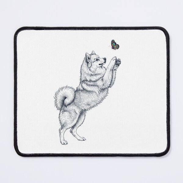Item preview, Vintage German Spitz with Butterfly Dog Mom Owner designed and sold by TerryConnells.