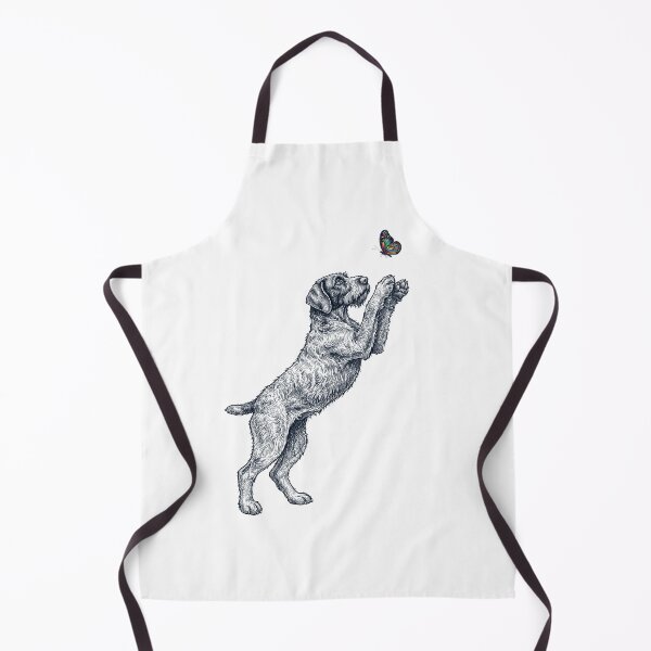 Item preview, Vintage German Wirehaired Pointer with Butterfly Dog Mom Owner designed and sold by TerryConnells.