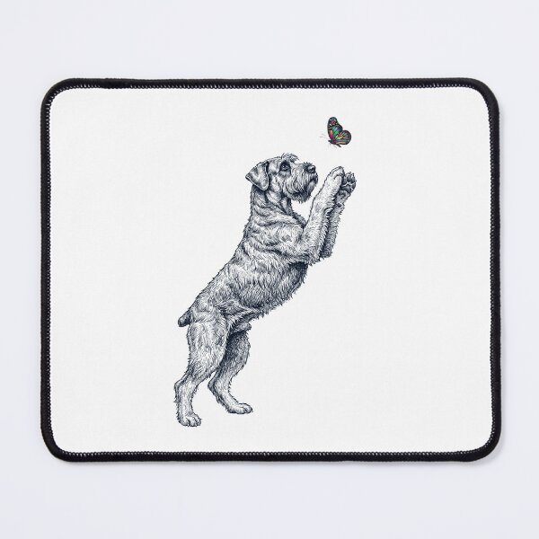 Item preview, Vintage Giant Schnauzer with Butterfly Dog Mom Owner designed and sold by TerryConnells.