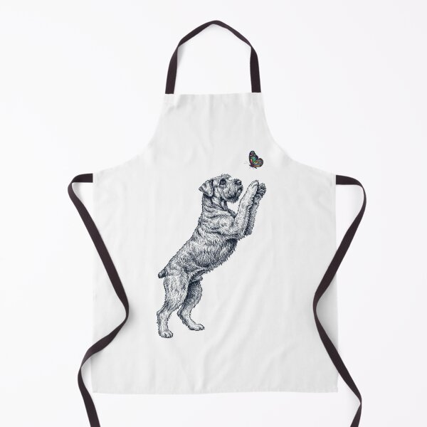 Item preview, Vintage Giant Schnauzer with Butterfly Dog Mom Owner designed and sold by TerryConnells.