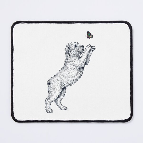 Item preview, Vintage Glen of Imaal Terrier with Butterfly Dog Mom Owner designed and sold by TerryConnells.