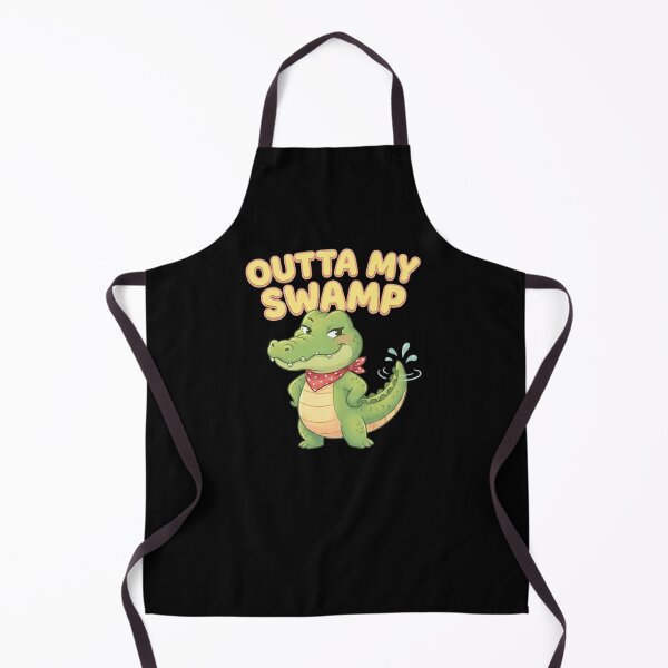 Item preview, Outta My Swamp Introvert Girl Funny Alligator Jokes designed and sold by Yellowriversss.