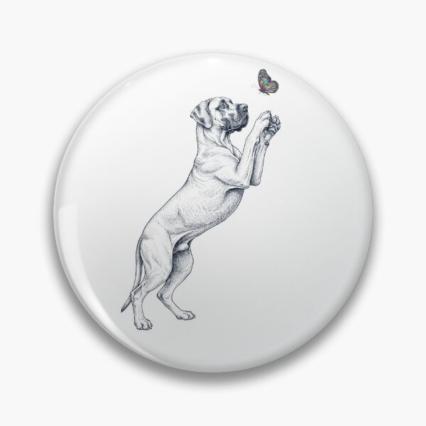 Item preview, Vintage Great Dane with Butterfly Dog Mom Owner designed and sold by TerryConnells.