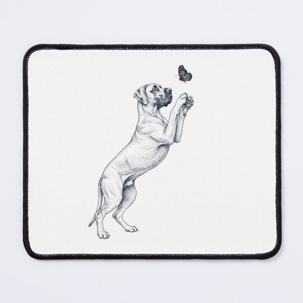 Item preview, Vintage Great Dane with Butterfly Dog Mom Owner designed and sold by TerryConnells.