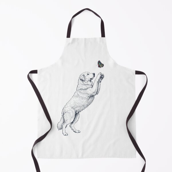 Item preview, Vintage Great Pyrenees with Butterfly Dog Mom Owner designed and sold by TerryConnells.