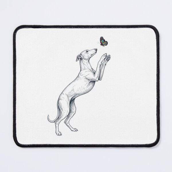 Item preview, Vintage Greyhound with Butterfly Dog Mom Owner designed and sold by TerryConnells.