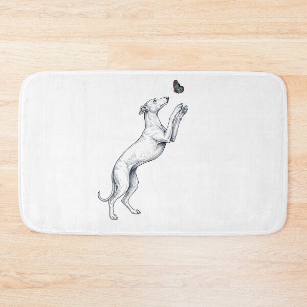 Artikelvorschau, Vintage Greyhound mit Schmetterling Hundemama Besitzer entworfen und verkauft von TerryConnells.