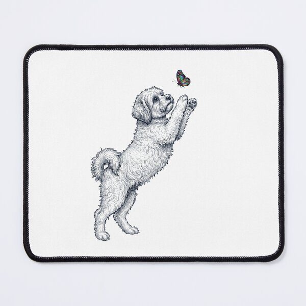 Item preview, Vintage Havanese with Butterfly Dog Mom Owner designed and sold by TerryConnells.