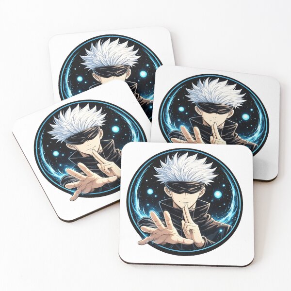 Item preview, White Hair Anime Sorcerer Cosmic Fanart designed and sold by AllGBlArt.