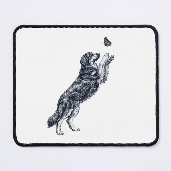 Item preview, Vintage Hovawart with Butterfly Dog Mom Owner designed and sold by TerryConnells.