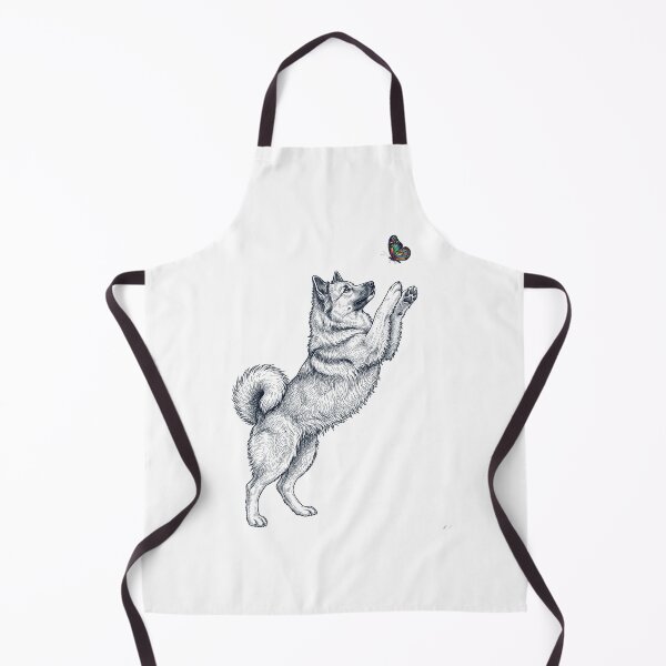 Item preview, Vintage Icelandic Sheepdog with Butterfly Dog Mom Owner designed and sold by TerryConnells.