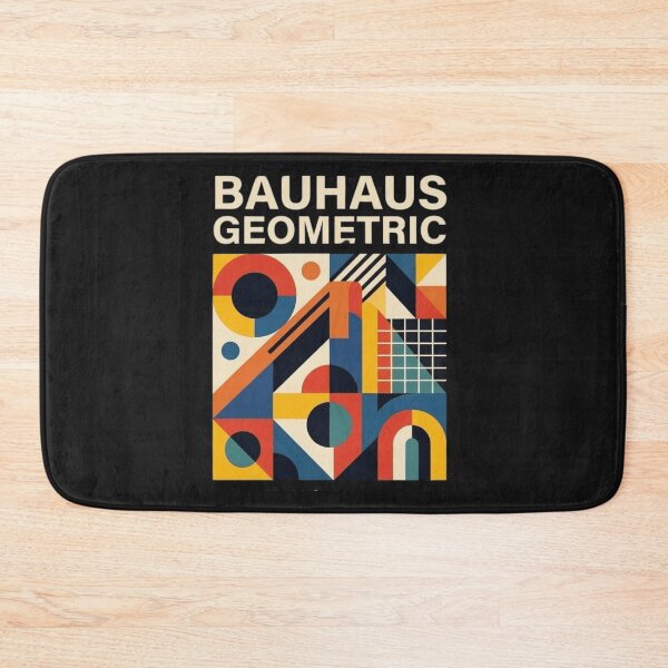 Item preview, Premium Retro Distressed Geometric Abstract Bauhaus Merch - Funny Sarcastic Custom T-Shirt Design designed and sold by GeniePixel.