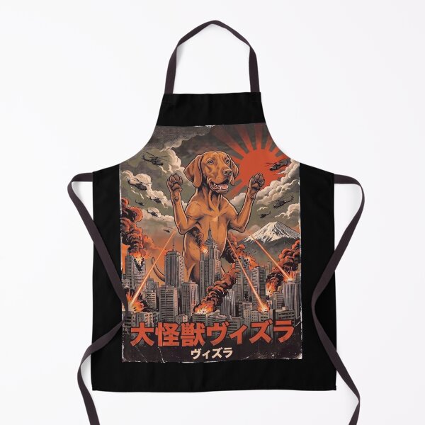 Item preview, Vizsla Dogzilla Japanese Fuji Art Dog Owner designed and sold by DoodleTortle.