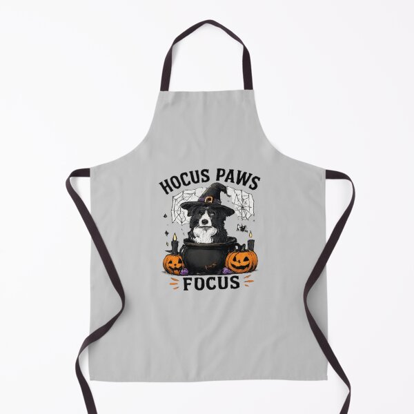Item preview, Hocus Paws Focus Funny Halloween Witch Dog Design designed and sold by PoojaArtLab.