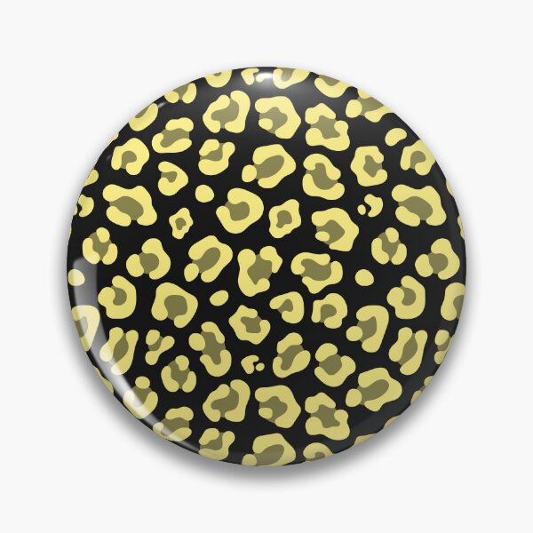 Item preview, Black And Yellow Leopard Print designed and sold by pattern-archive.