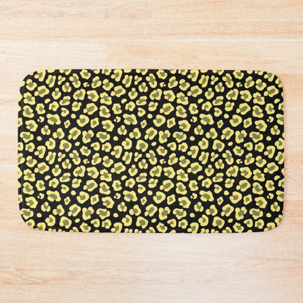 Item preview, Black And Yellow Leopard Print designed and sold by pattern-archive.