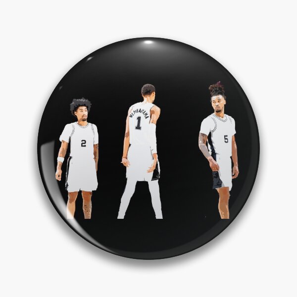 Item preview, Victor Wembanyama & Stephon Castle & Dylan Harper designed and sold by raffrasta.