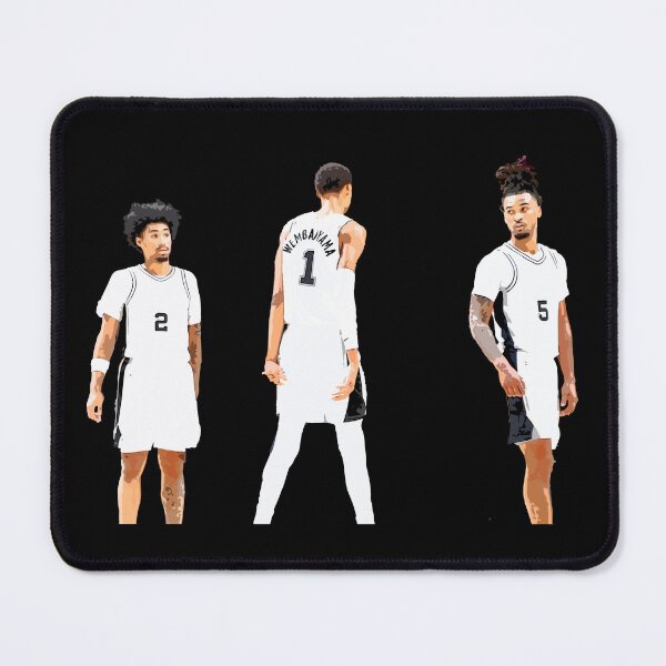 Item preview, Victor Wembanyama & Stephon Castle & Dylan Harper designed and sold by raffrasta.