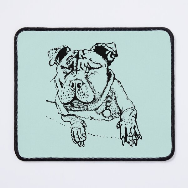 Item preview, Blinking Doggo - (#C6E6E3) designed and sold by The Stippler Process.