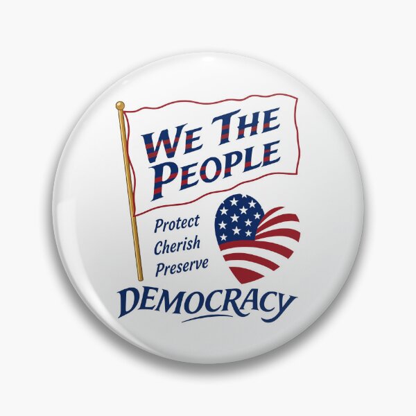 Item preview, We the People Protect Cherish Preserve Democracy American Heart designed and sold by koffmannohe.
